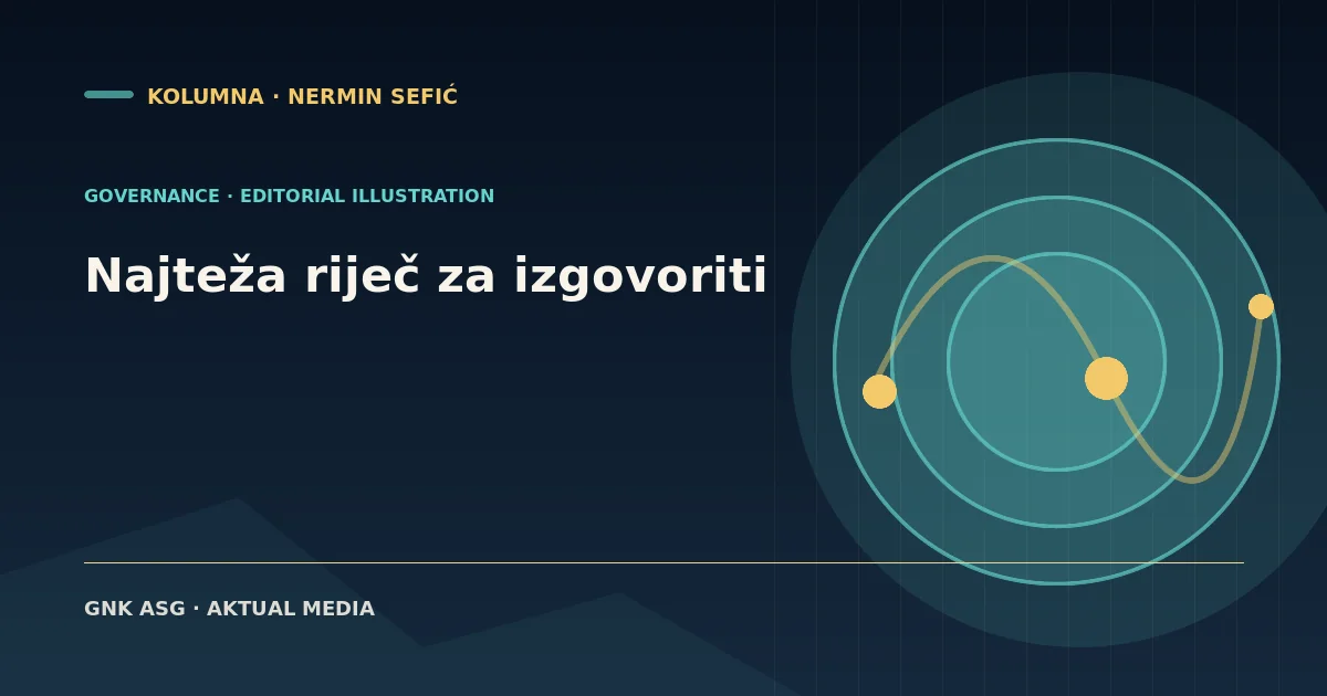 Najteža riječ za izgovoriti